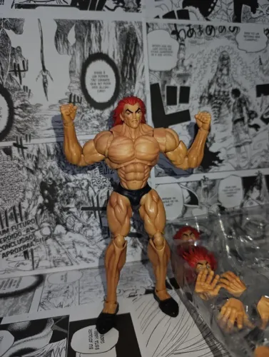 OPORTUNIDADE | Figure Yujiro Hanma Storm Collectibles Baki Articulado