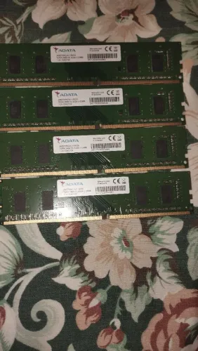 Memória RAM DDR4 4GB ADATA 2666MHz U-DIMM - Testada e Funcionando - R$ 65,90