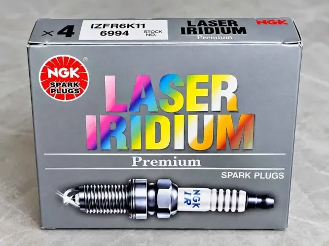 JOGO 4 VELAS NGK LASER IRIDIUM IZFR6K11 6994 NOVAS