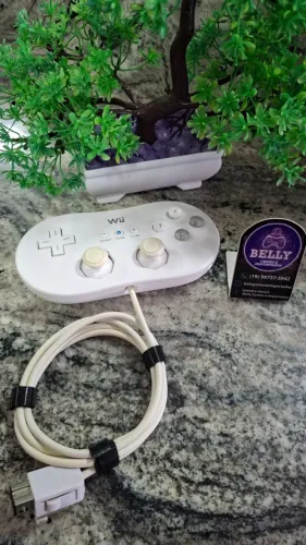 NINTENDO WII CLASSIC PRO CONTROLER - TESTADO E HIGIENIZADO