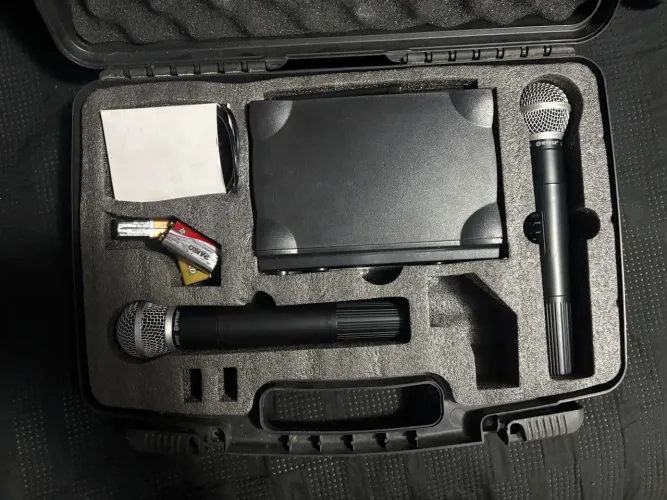Kit Microfone sem fio Wvngr