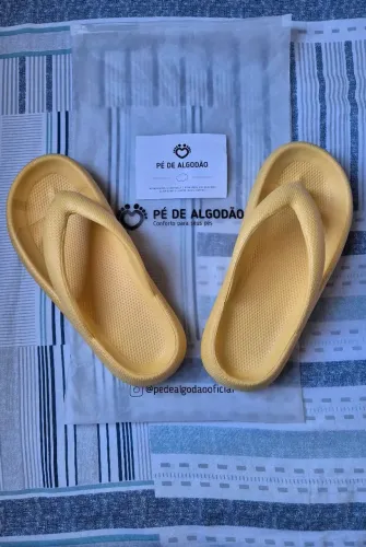 Chinelo Nuvem Pé de Algodão 