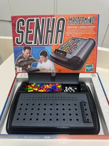 JOGO SENHA MASTERMIND COMPLETO HASBRO ORIGINAL