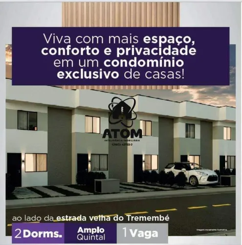 Lançamento casas em condomínio com 2 e 3 dorm