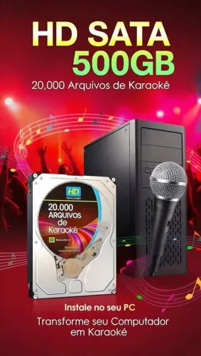 Hd Karaokê Profissional - +22.000 Arquivos/Músicas