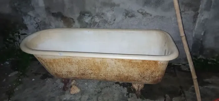 Banheira Medieval Ferro Fundido 