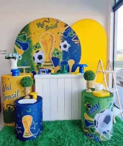 KIT PEGUE E MONTE COPA DO MUNDO - FUTEBOL - BRASIL