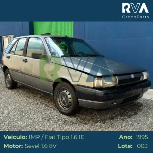 Sucata Fiat Tipo 1.6 IE Motor Sevel 1995 Várias peças originais