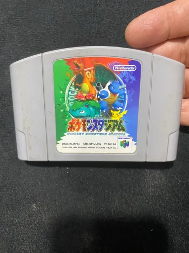 Cartucho Pokémon Stadium Original Japonês - Nintendo 64 (N64)