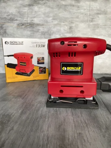  Lixadeira Orbital 110mm - 127V- Schulz 135w