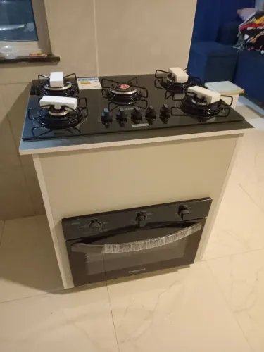 BANCADA PRA FOGÃO COOKTOP VERSÁTIL NOVO DESIGN 100% MDF