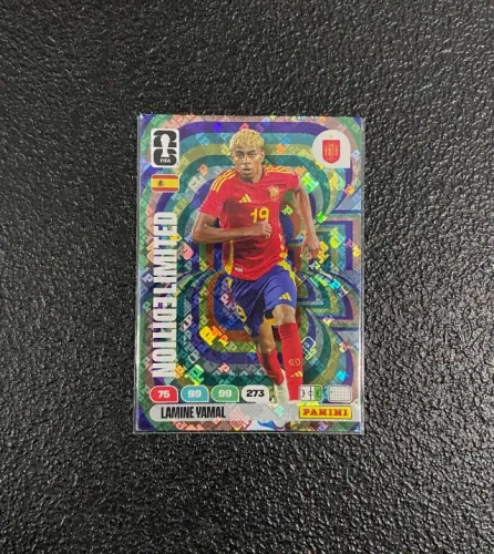 Carta Lamine Yamal Limited Edition - Copa do Mundo 2026 FIFA - Panini Adrenalyn XL Origina