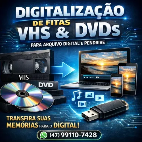 Conversão de Fitas VHS