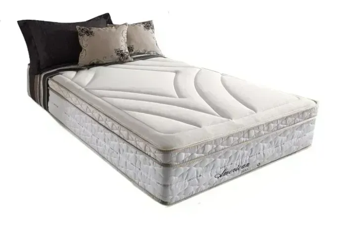COLCHÃO SOLTEIRO HERVAL AMERICAN MOLAS MAXSPRING - 88X188X33CM - Select Colchões.