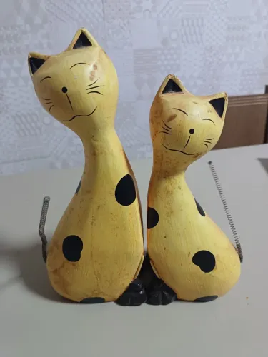 Esculturas Gatos, Incrível, Únicas
