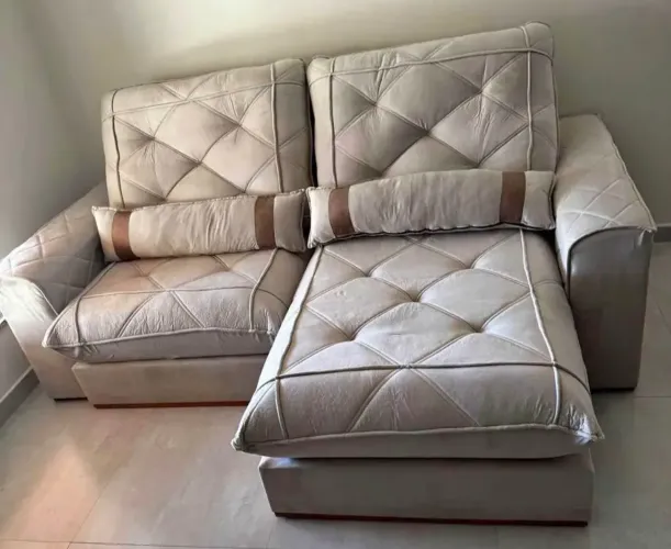 Sofá retrátil e reclinável Molas Ensacadas 2,50m VICAM