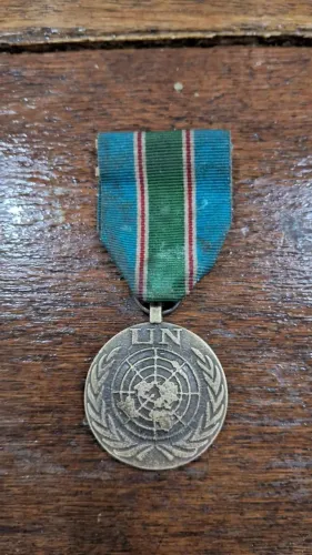 Medalha Da Onu Líbano Unifil Antiga Original - Missão De Paz