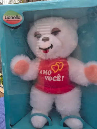 Pelúcias Vintage Ursinho Apaixonado - Amo Você! (2 unidades, caixas originais, intactas)