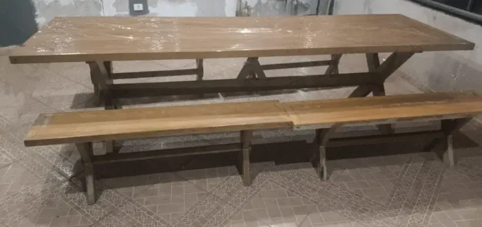 MESA 3M COM 6 BANCOS.