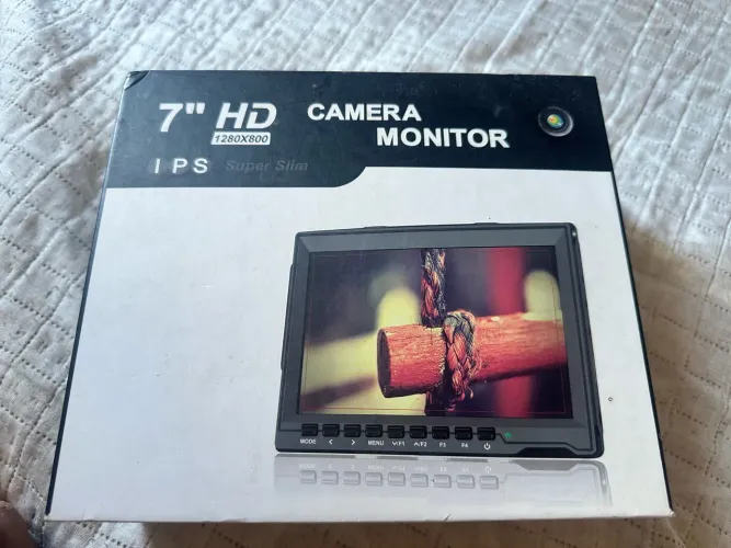 Monitor para câmera 7 polegadas 