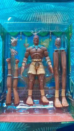FIGURE DHALSIM JADA TOYS STREET FIGHTER