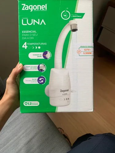 Torneira elétrica zagonel Luna 127v 130,00
