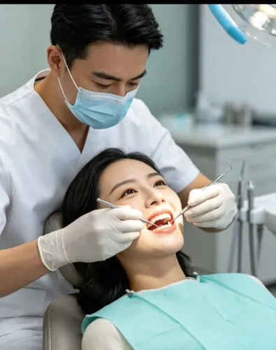Limpeza odontológica