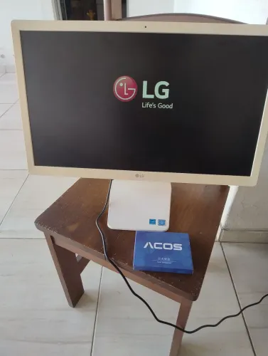 LG ALL one Intel dual core 4gb ddr4 precisar formatar acompanha SSD 128gb lacrado