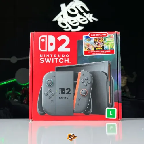Nintendo Switch 2 | Nacional | Jogo de Brinde! | Parcele Sem JUROS - Enviamos | Garantia