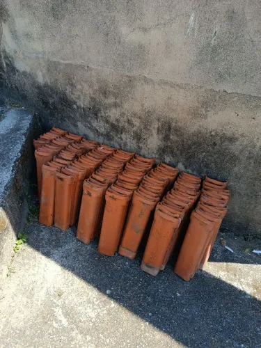 Doação de 5m² de telha colonial