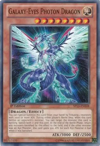 Yugioh!!! Galaxy-Eyes Photon Dragon SP13-EN008 Common