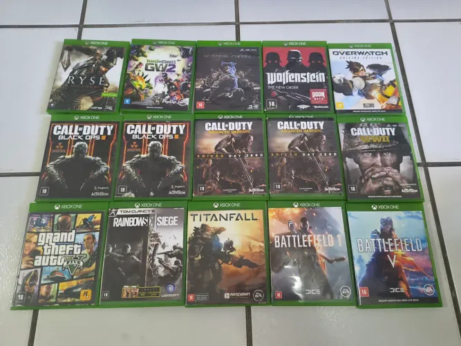 JOGOS XBOX ONE UNICO DONO