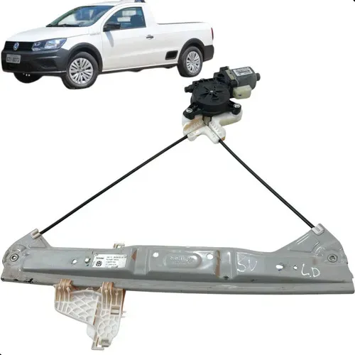Motor Máquina Vidro Porta Saveiro 2018 2022 Diant Direita 2p