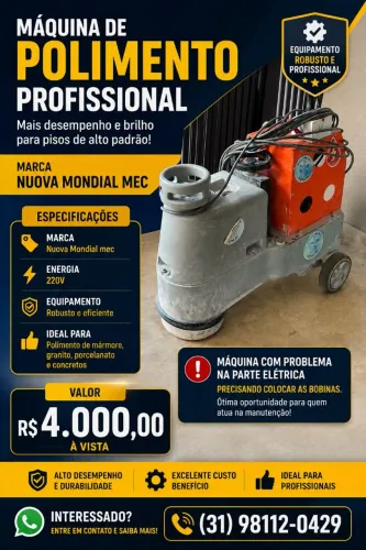 Máquina de polimento