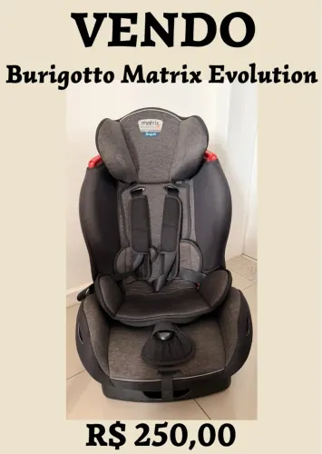 Cadeira Veicular Burigotto Matrix Evolution K (Usado)