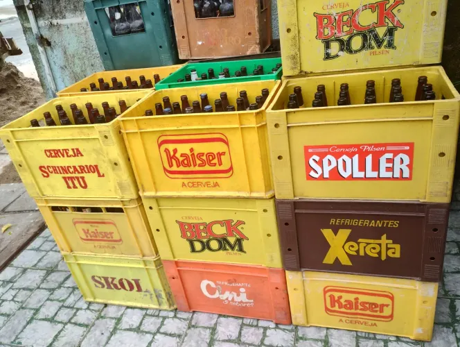 Garrafas retornável de cerveja 600ml