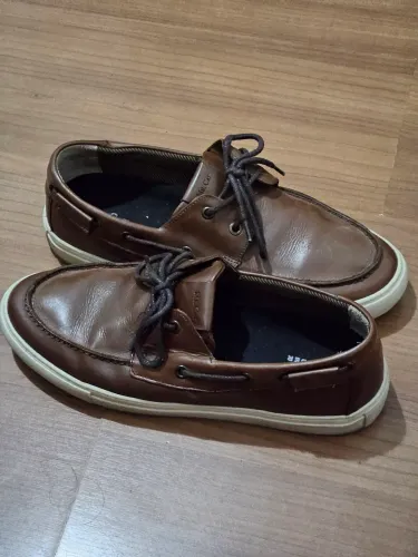 Tenis Top-Sider Mr. Cat - Couro - 40
