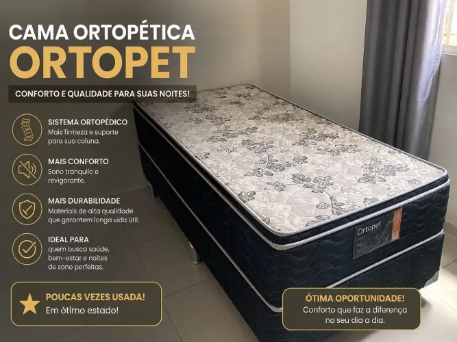 cama de solteiro ortopédica