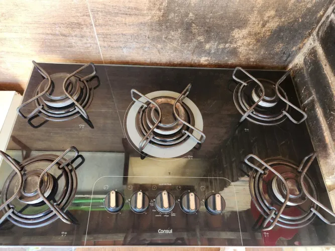 Fogão cooktop consul 5 bocas