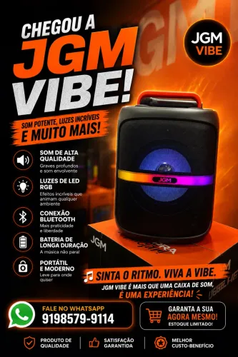 Caixa de som sem fio 