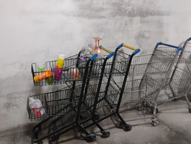 Carrinhos de Supermercado usado