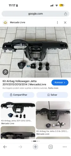 Kit airbag Vw Jetta 