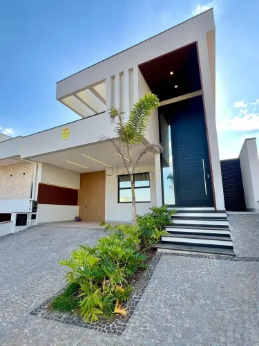 Sobrado à venda em Paulínia, Parque Brasil 500, com 3 suítes, com 198 m², Santorini Reside
