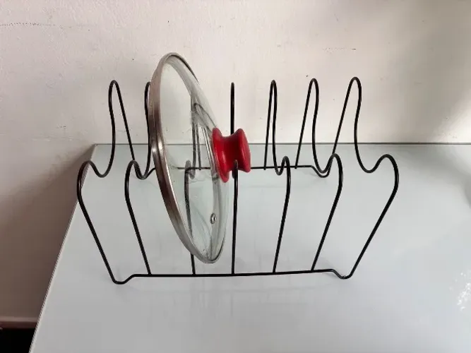 Suporte Organizador De Tampas