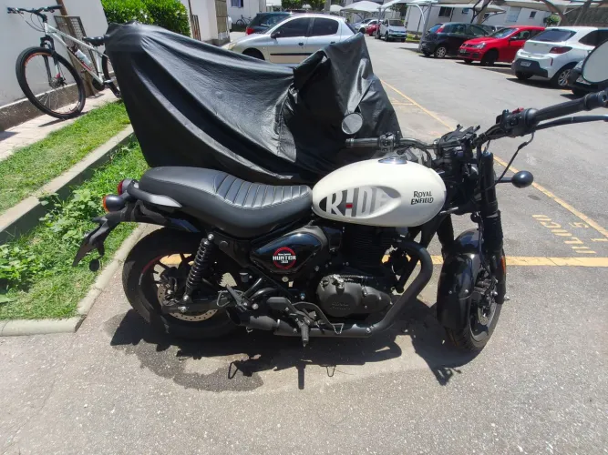 ROYAL ENFIELD HUNTER 350 2025/26 | ESTADO DE ZERO | APENAS 1.742 KM | ÚNICO DONO!