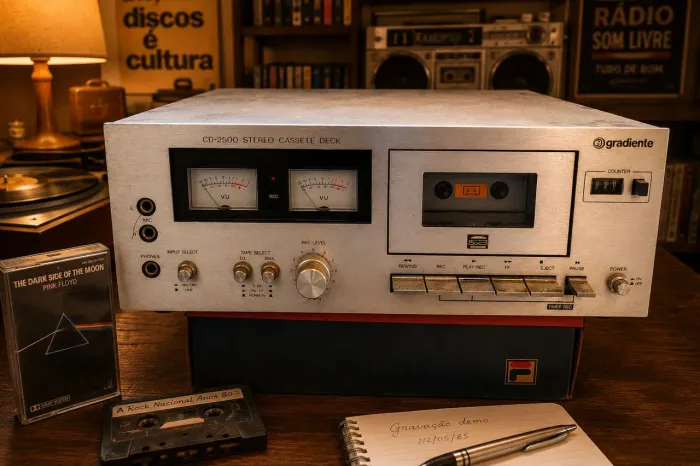 Gradiente cd2500 SUCATA. Falta cabeçote