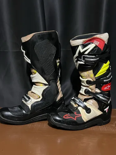 Bota de trilha motocross alpinestar tech7 41