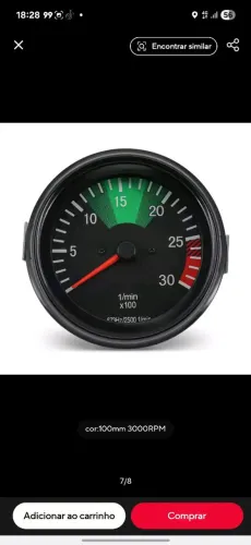 tacômetro para caminhões Mercedes-Benz,
