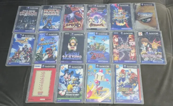 Lote Jogos Game Cube Japonês