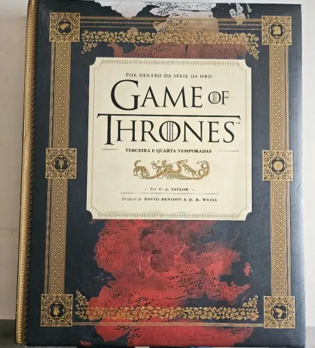 Livro Game Of Thrones - Por dentro da Série Terceira e Quarta temporada 